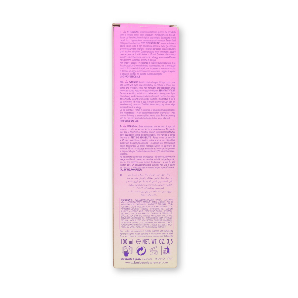 BEAUTY AND SCIENCE_Regal Zero PPD Permanent Hair Color_Cosmetic World