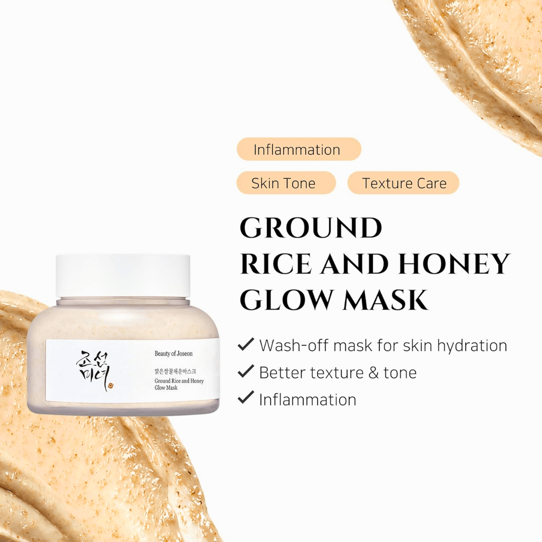 BEAUTY OF JOSEON_Ground Rice and Honey Glow Mask_Cosmetic World