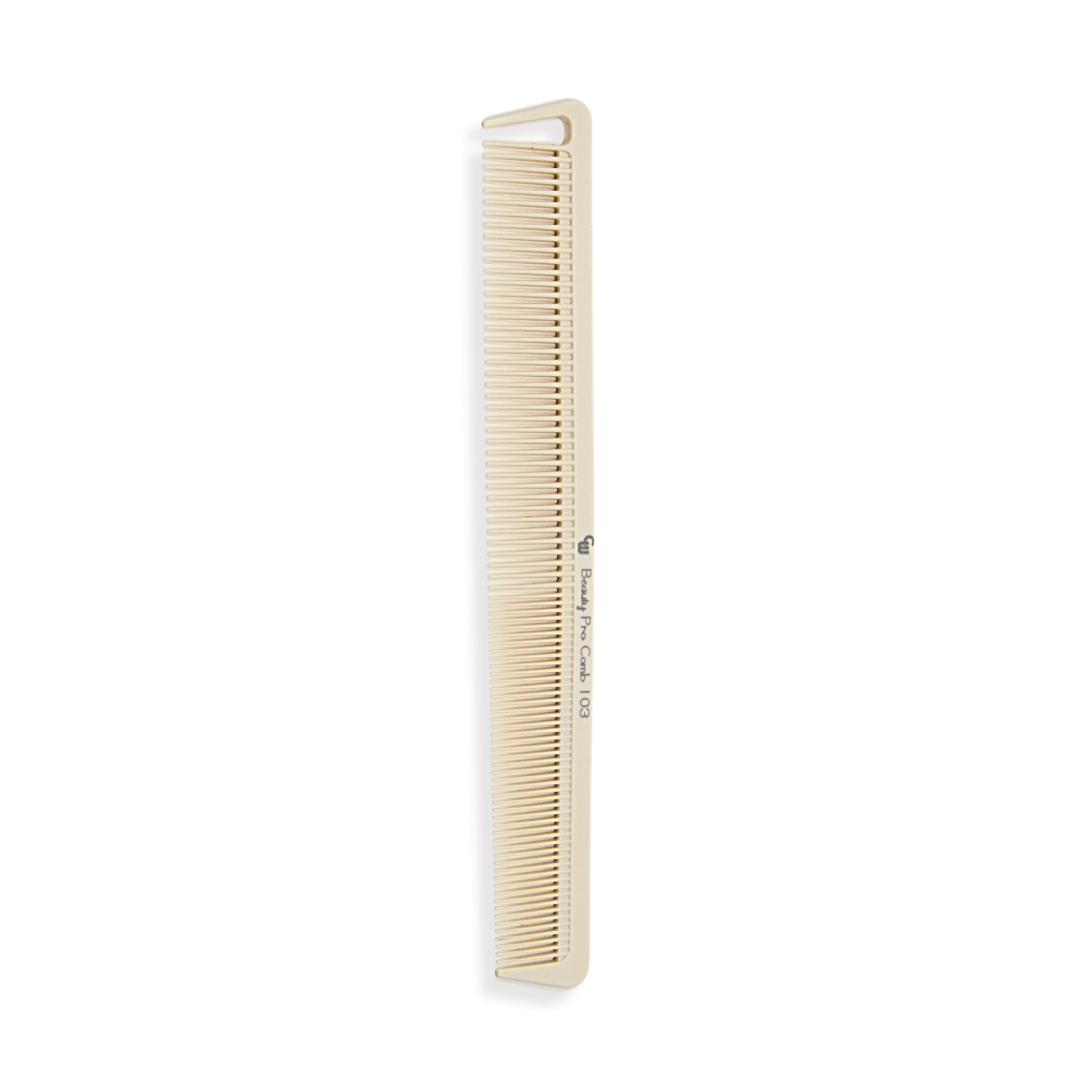 COSMETIC WORLD_Beauty Pro White Comb_Cosmetic World