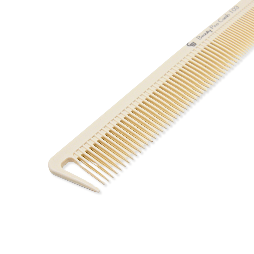 COSMETIC WORLD_Beauty Pro White Comb_Cosmetic World