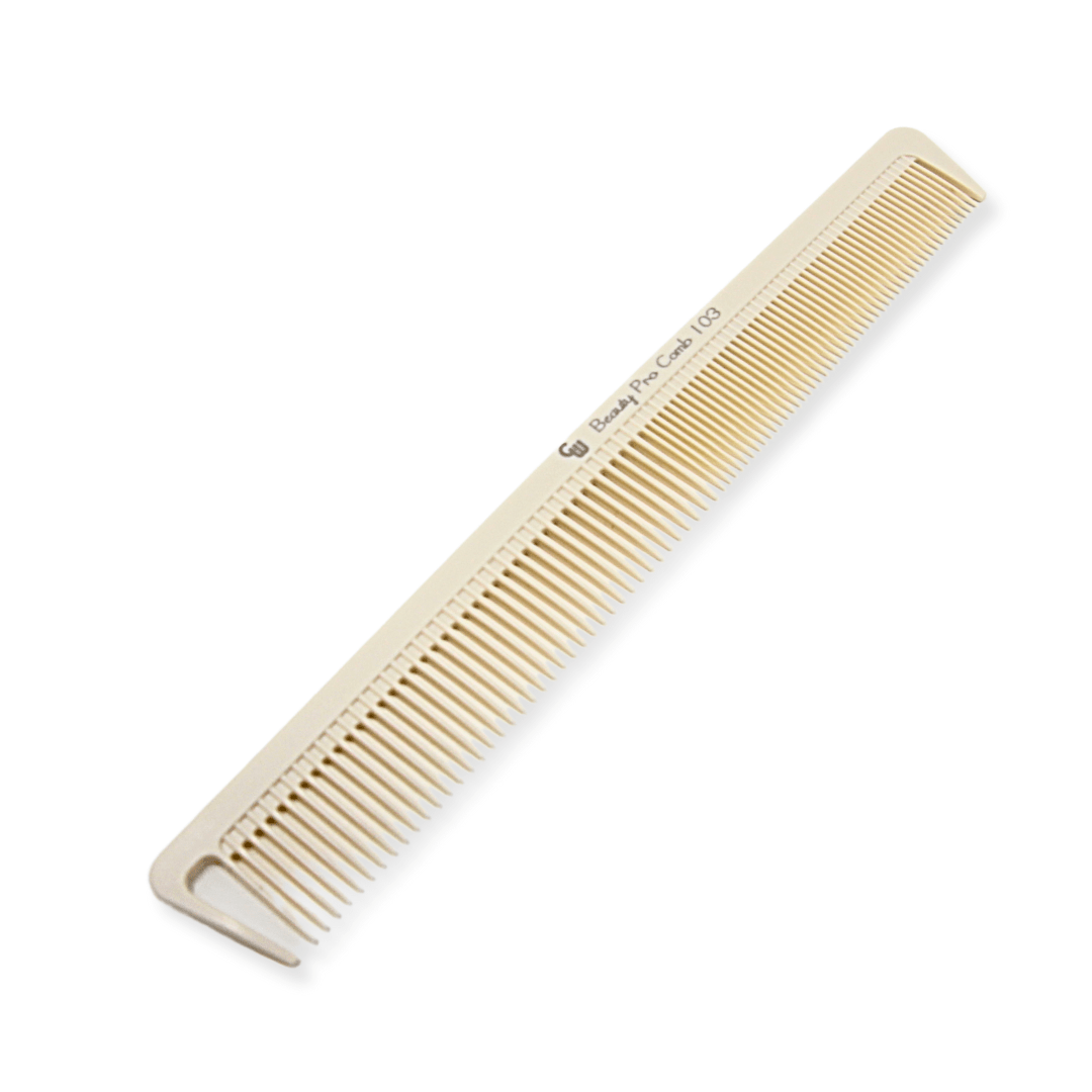 COSMETIC WORLD_Beauty Pro White Comb_Cosmetic World