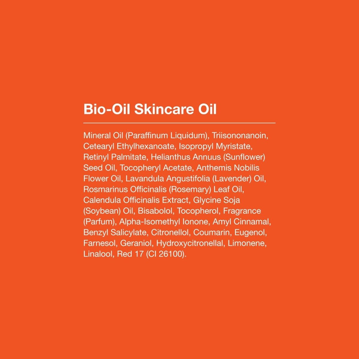 Bio - Oil_Skincare Oil_Cosmetic World
