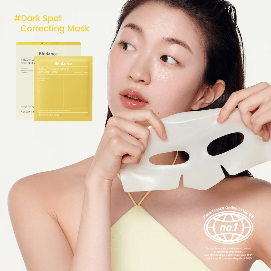 Biodance_Radiant Vita Niacinamide Real Deep Mask_Cosmetic World