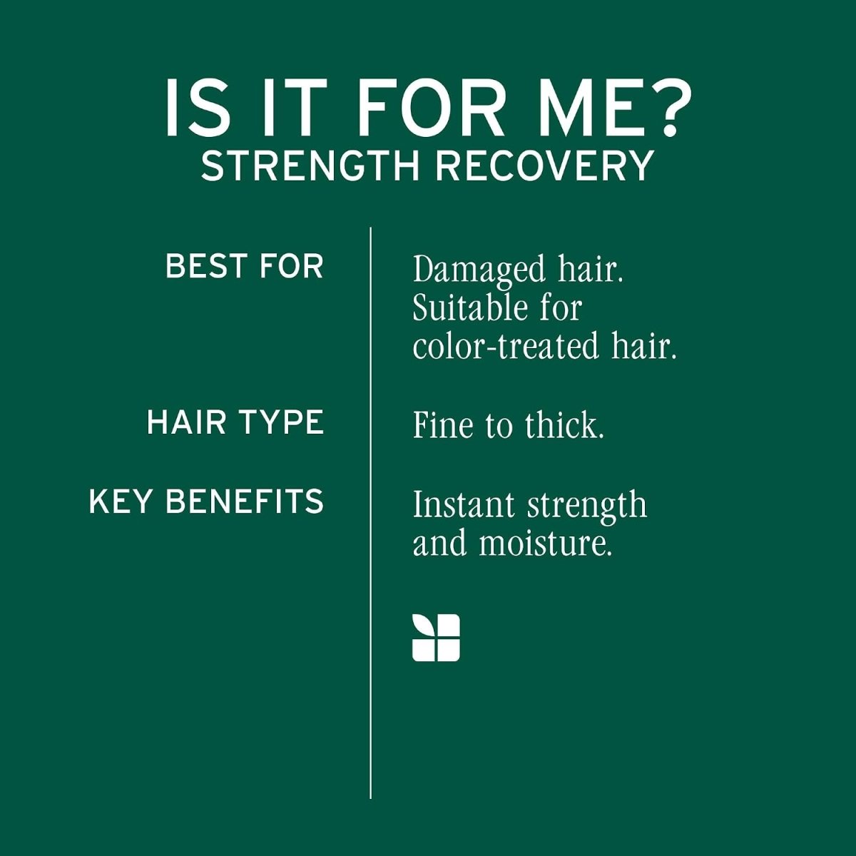 Biolage_Strength Recovery Conditioner_Cosmetic World