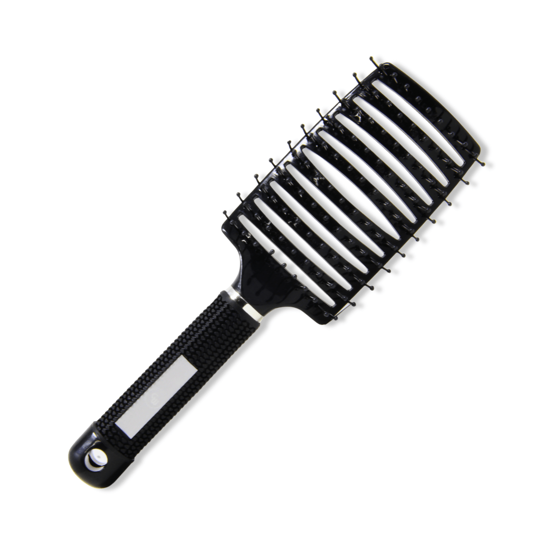 Cosmetic World_Black Flexible Vent Brush_Cosmetic World