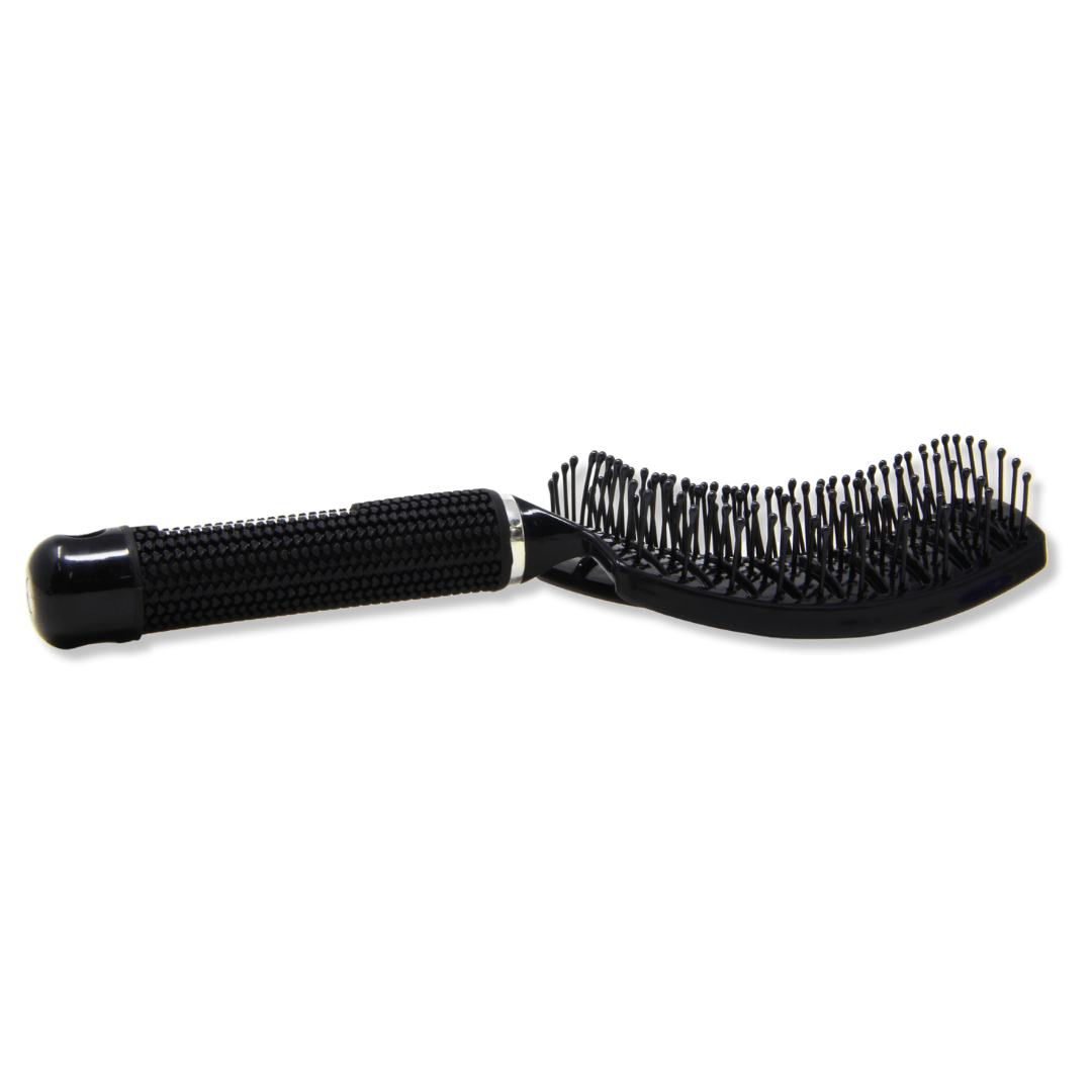 Cosmetic World_Black Flexible Vent Brush_Cosmetic World