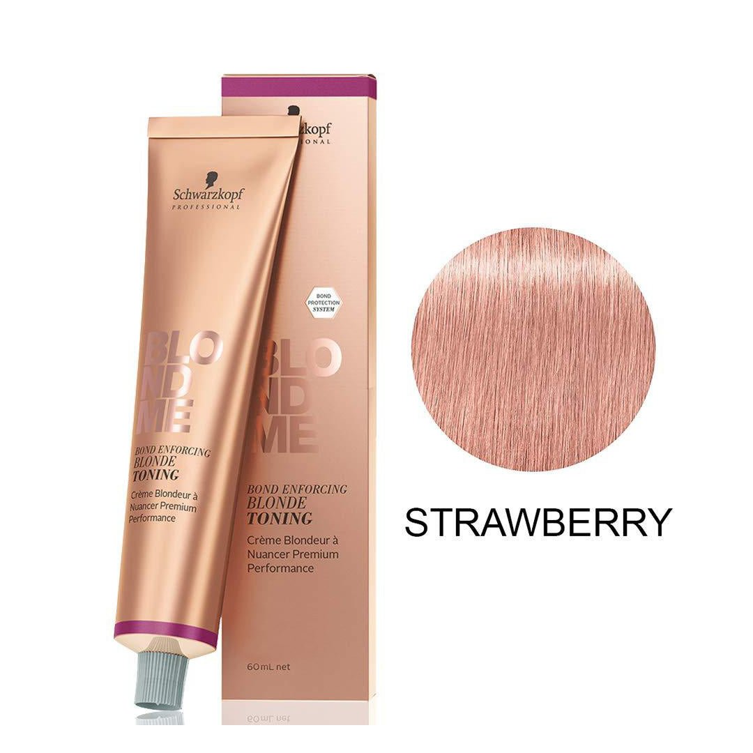 SCHWARZKOPF - BLONDME_BlondMe Toner T - Strawberry_Cosmetic World