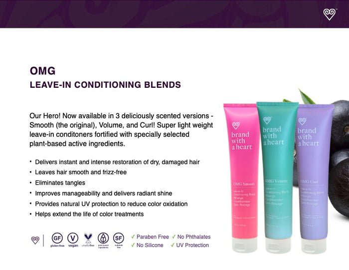 BRAND WITH A HEART_OMG Volume Leave - In Conditioning Blend | Lightweight Hydration & Boosted Volume_Cosmetic World