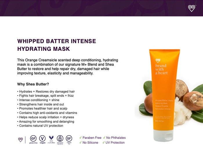 BRAND WITH A HEART_Whipped Batter Intense Conditioning Mask_Cosmetic World