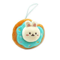 Thumbnail for Anirollz_BunnyRoll Donut Plush Keychain_Cosmetic World