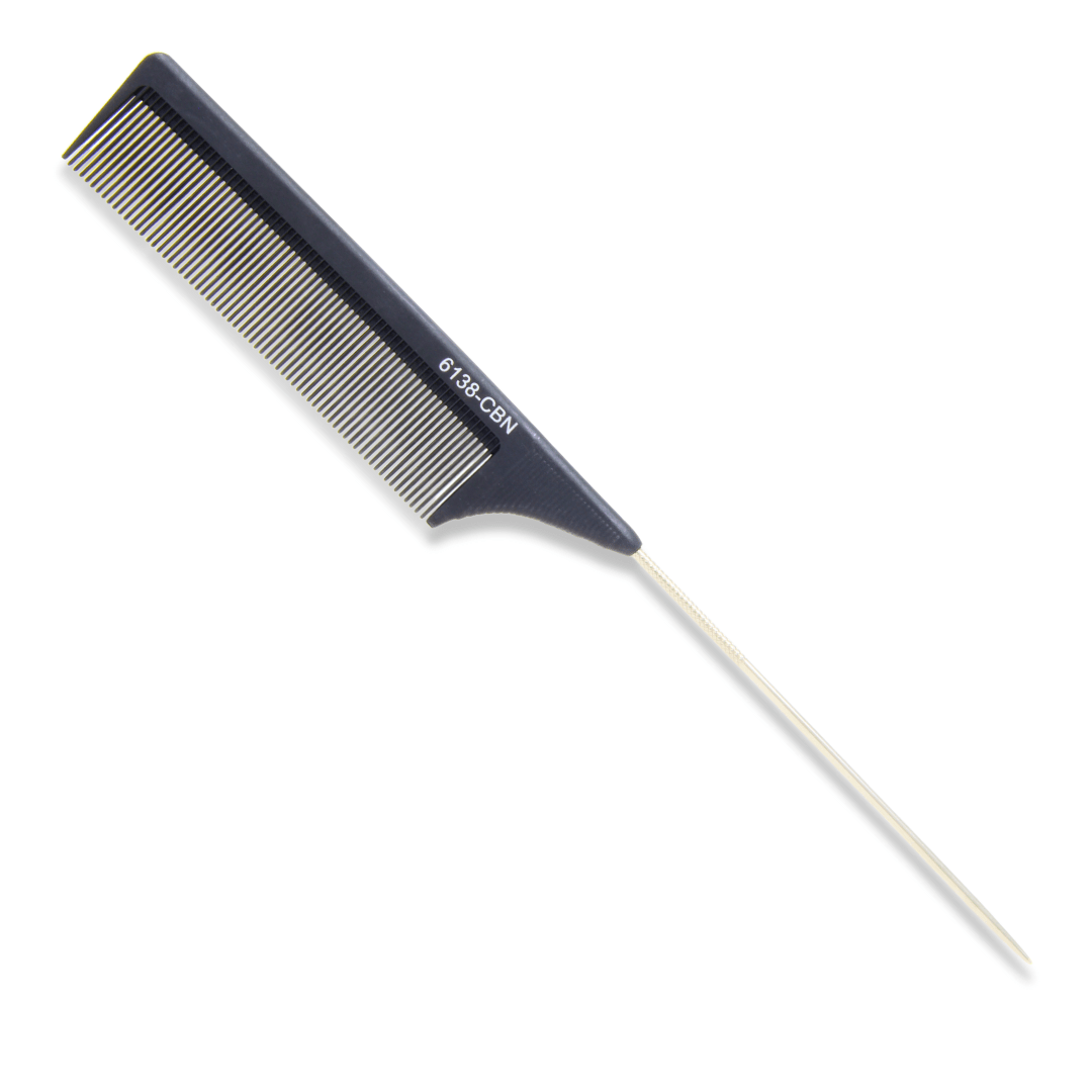 KECO_Carbon Metal Tail Comb_Cosmetic World