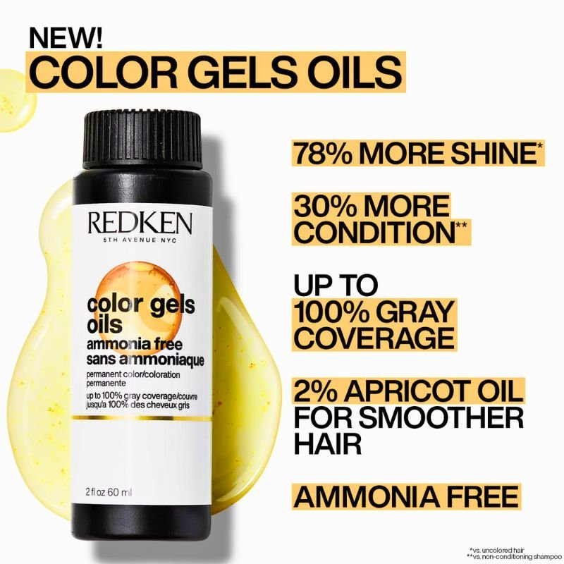 REDKEN - COLOR GELS OILS_Color Gels Oils 4ABn Dark Roast_Cosmetic World