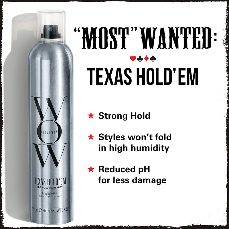 COLOR WOW_TEXAS HOLD'EM Big Hold Hairspray_Cosmetic World