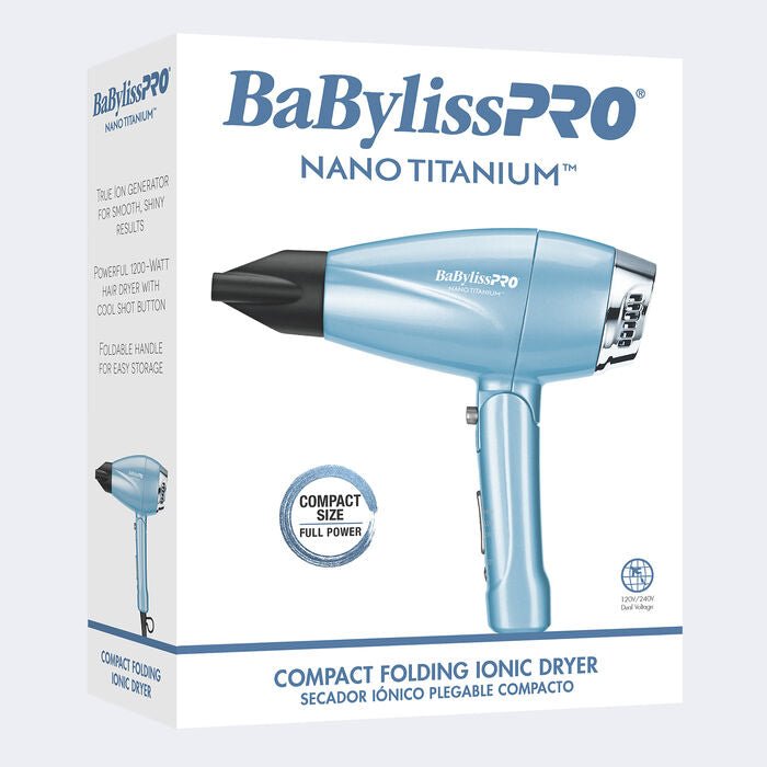 BABYLISS PRO_Compact Folding Ionic Hairdryer_Cosmetic World