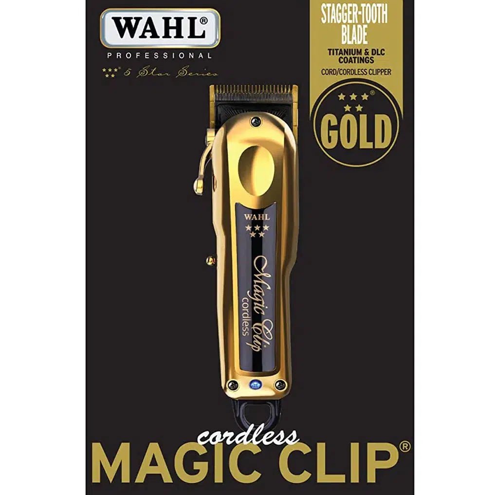 WAHL PROFESSIONAL_Cordless Magic Clip - Gold Edition_Cosmetic World