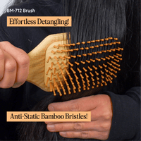Thumbnail for Cosmetic World_Bamboo Paddle Brush BM - 712_Cosmetic World