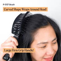 Thumbnail for Cosmetic World_Black Flexible Vent Brush P - 5137 Black_Cosmetic World