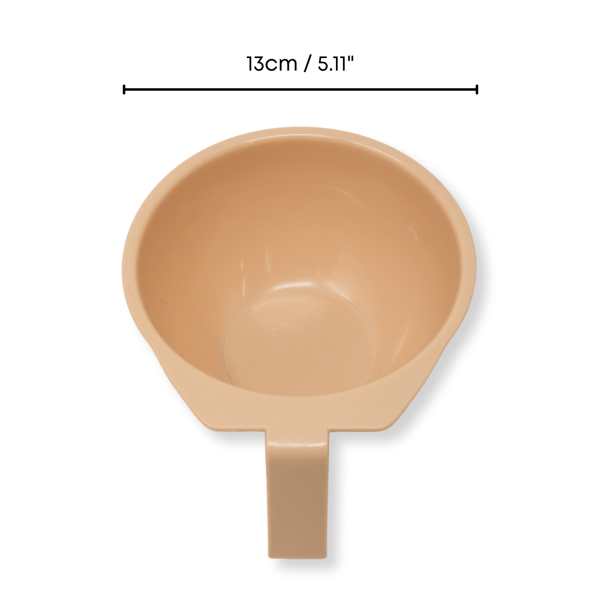 COSMETIC WORLD_Color Tint Bowl Beige - 13cm / 5.11" wide_Cosmetic World