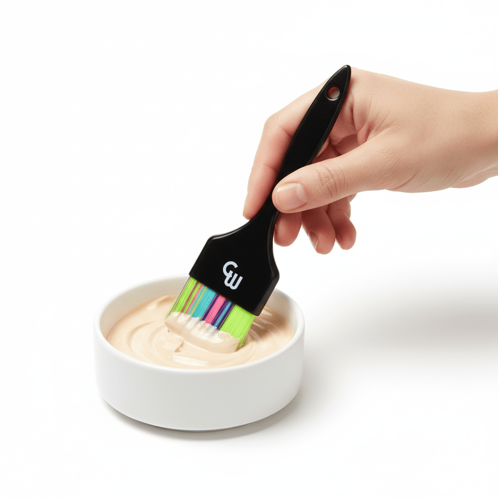 Cosmetic World_Hair Color Balayage Brush 2.1" Wide / 5.5 cm_Cosmetic World