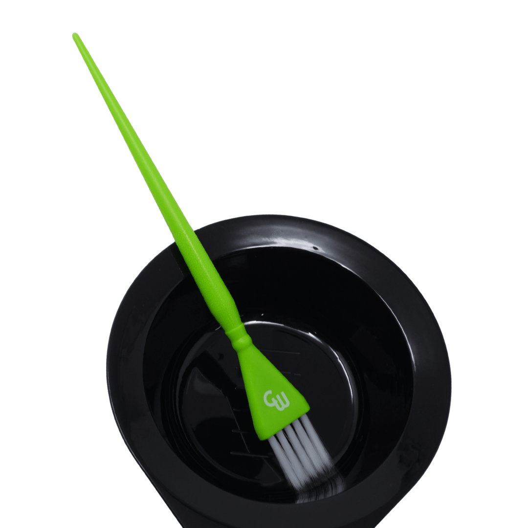 Cosmetic World_Hair Color Tint Brush 2.8 cm / 1.1" - Green_Cosmetic World