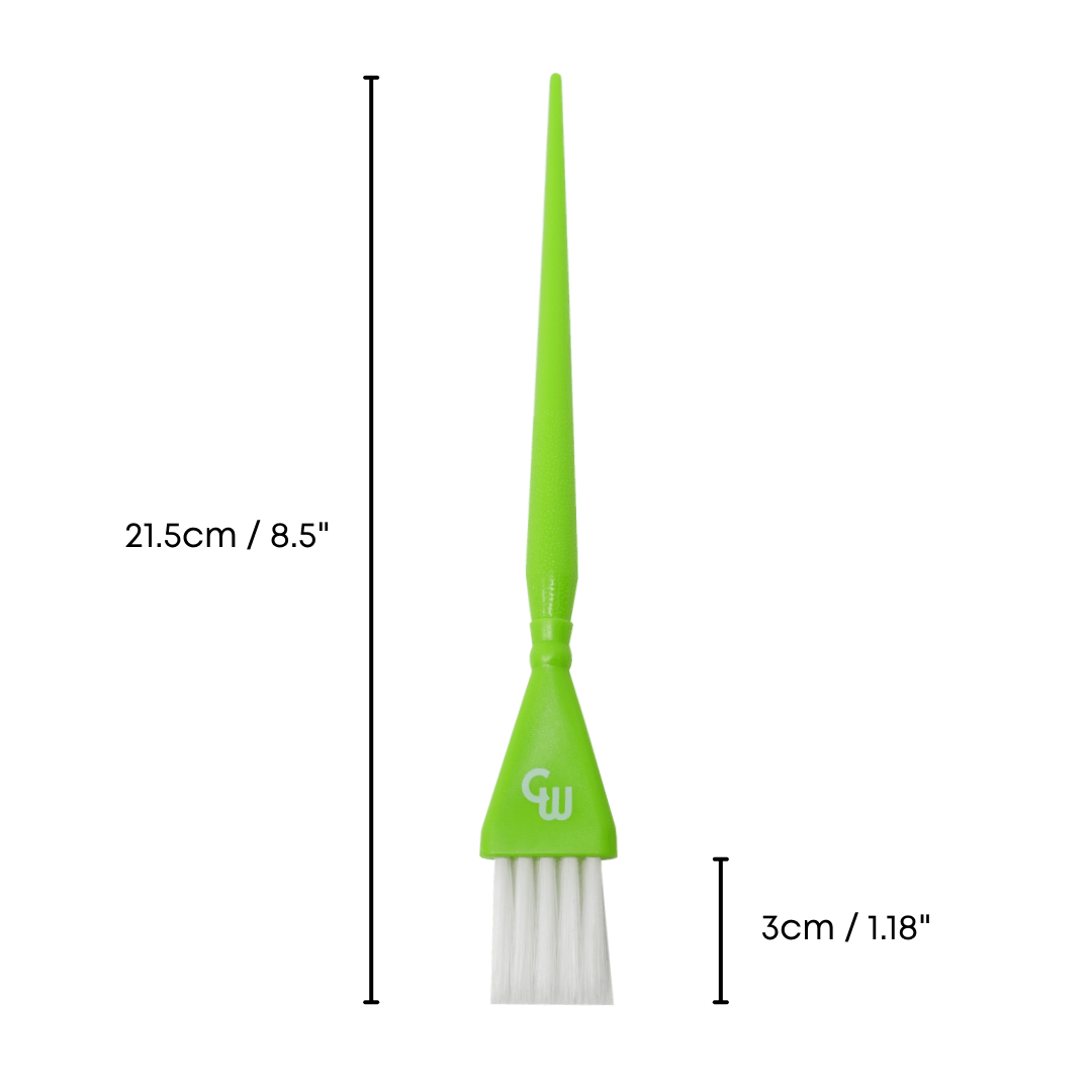 Cosmetic World_Hair Color Tint Brush 2.8 cm / 1.1" - Green_Cosmetic World