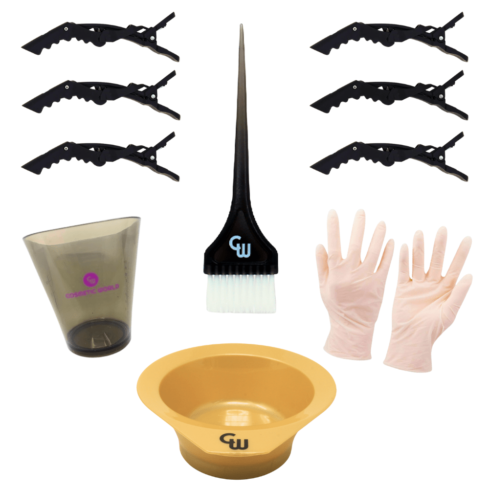 Cosmetic World_Hair Color Tool Set 10pcs_Cosmetic World