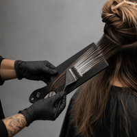 Thumbnail for Cosmetic World_Highlighting & Balayage Textured Paddle_Cosmetic World
