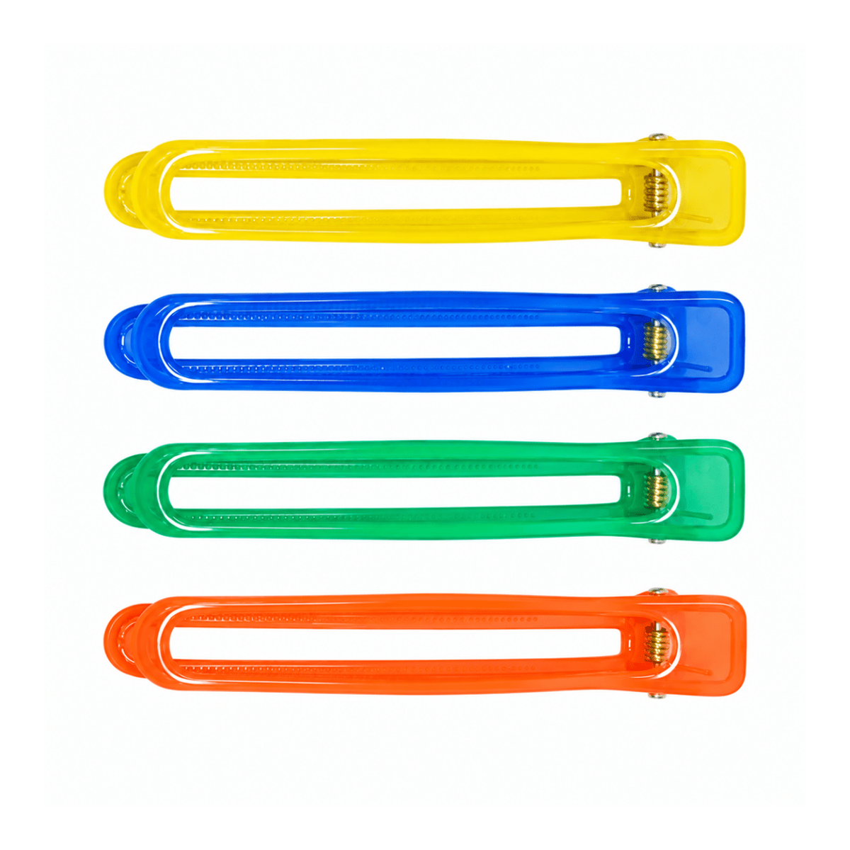 Cosmetic World_Large Section Clips (4 Pieces) 15cm / 6" Length_Cosmetic World