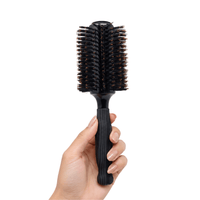Thumbnail for Cosmetic World_Round Brush With Boar Bristles_Cosmetic World