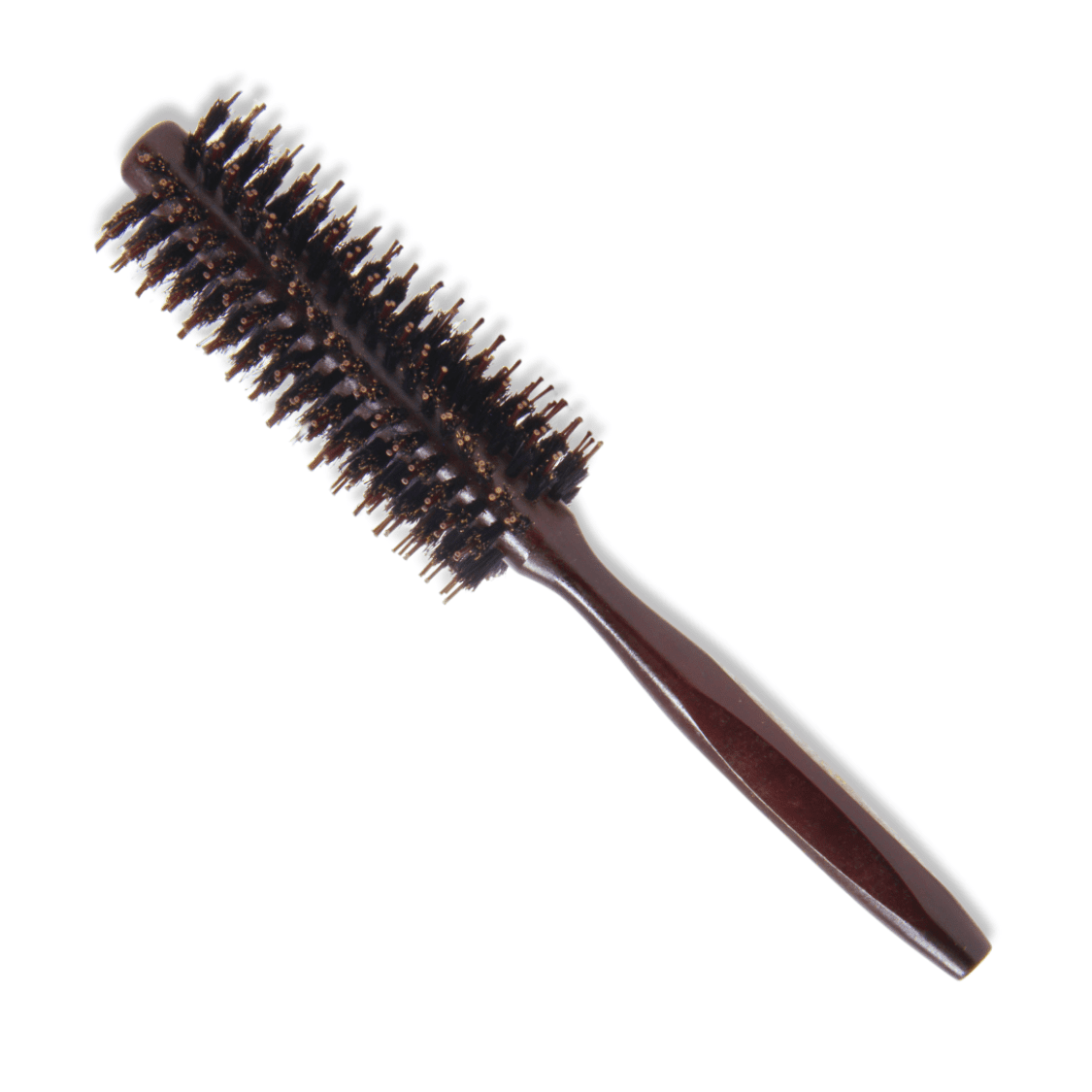 Cosmetic World_Round Hairbrush with Dual Bristles_Cosmetic World