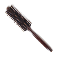 Thumbnail for Cosmetic World_Round Hairbrush with Dual Bristles_Cosmetic World