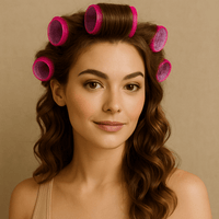 Thumbnail for COSMETIC WORLD_Velcro Rollers (4.0*6.2 cm) - Pack of 6_Cosmetic World