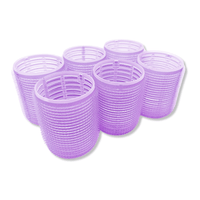 Thumbnail for Cosmetic World_Velcro Rollers (4.8*6.2 cm) - Pack of 6_Cosmetic World