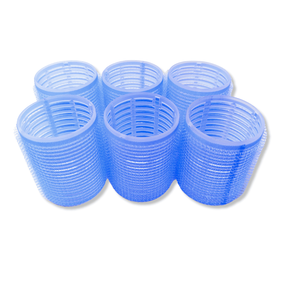 Cosmetic World_Velcro Rollers (4.8*6.2 cm) - Pack of 6_Cosmetic World