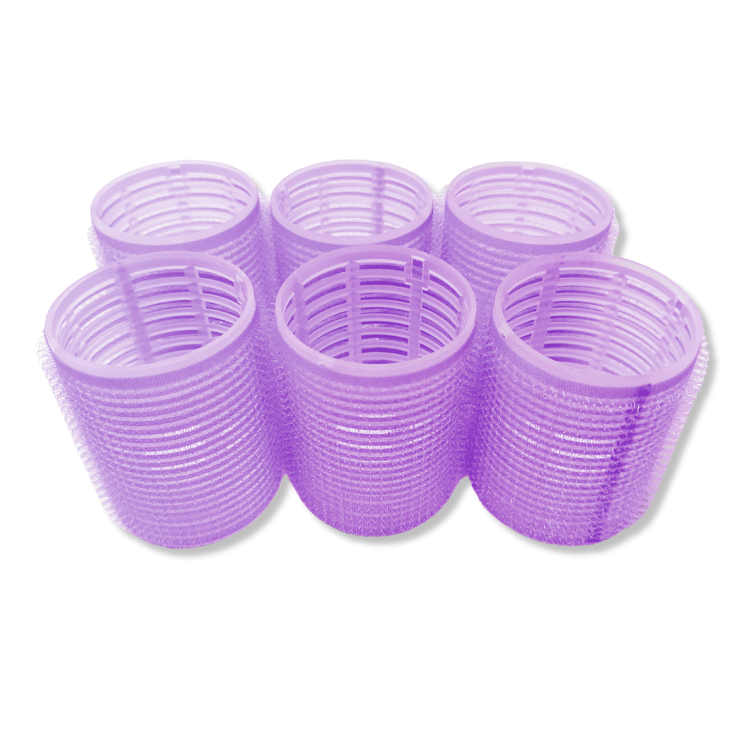 Cosmetic World_Velcro Rollers (4.8*6.2 cm) - Pack of 6_Cosmetic World