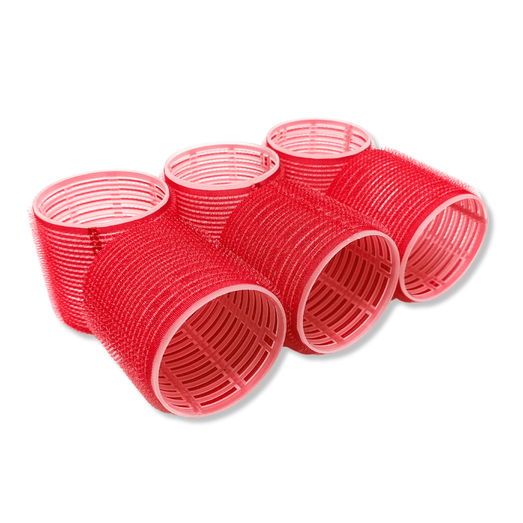 Cosmetic World_Velcro Rollers (6*6.2 cm) - Pack of 6_Cosmetic World