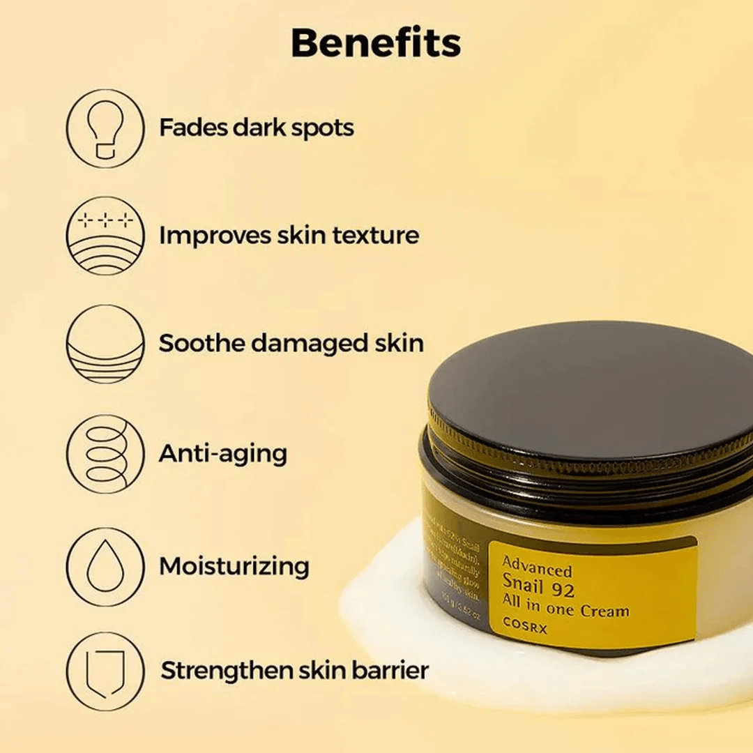 COSRX_Advanced Snail 92 All - in - one Cream_Cosmetic World