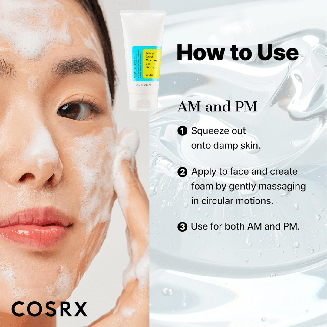 Cosrx_Low pH Good Morning Gel Cleanser_Cosmetic World