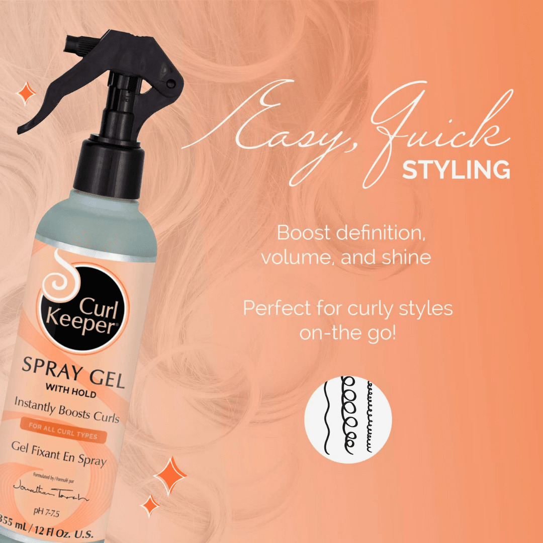 CURL KEEPER_Spray Gel With Hold_Cosmetic World