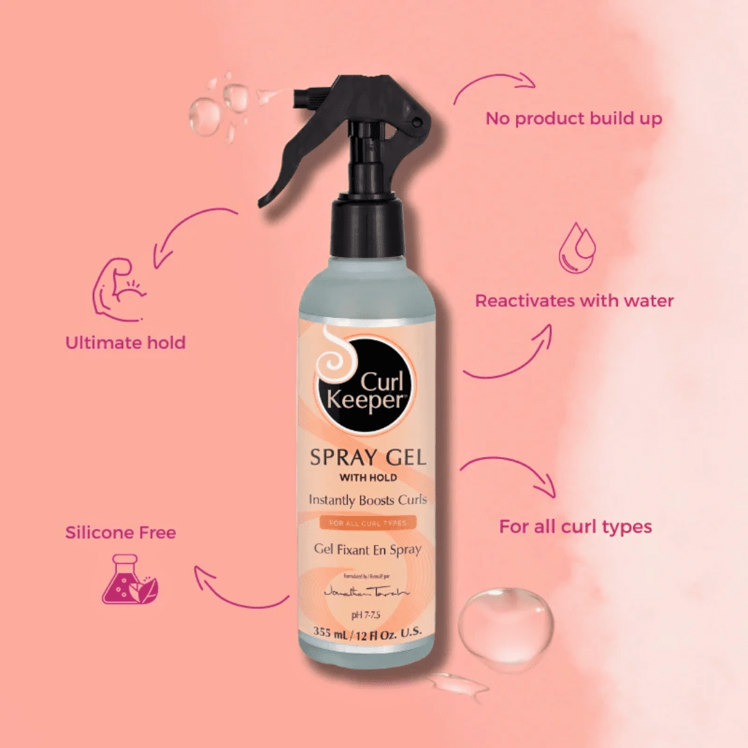 CURL KEEPER_Spray Gel With Hold_Cosmetic World