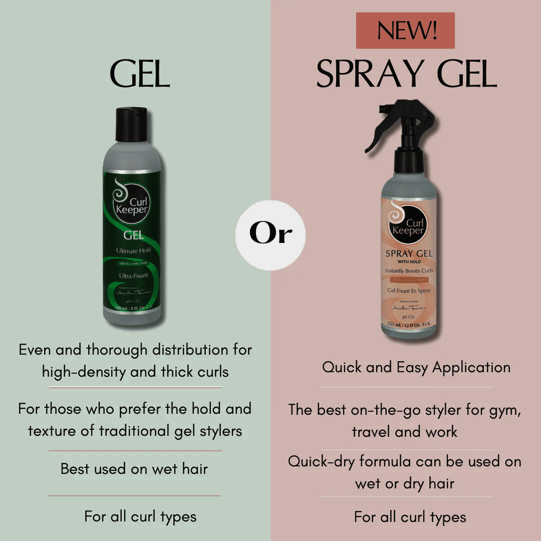 CURL KEEPER_Spray Gel With Hold_Cosmetic World