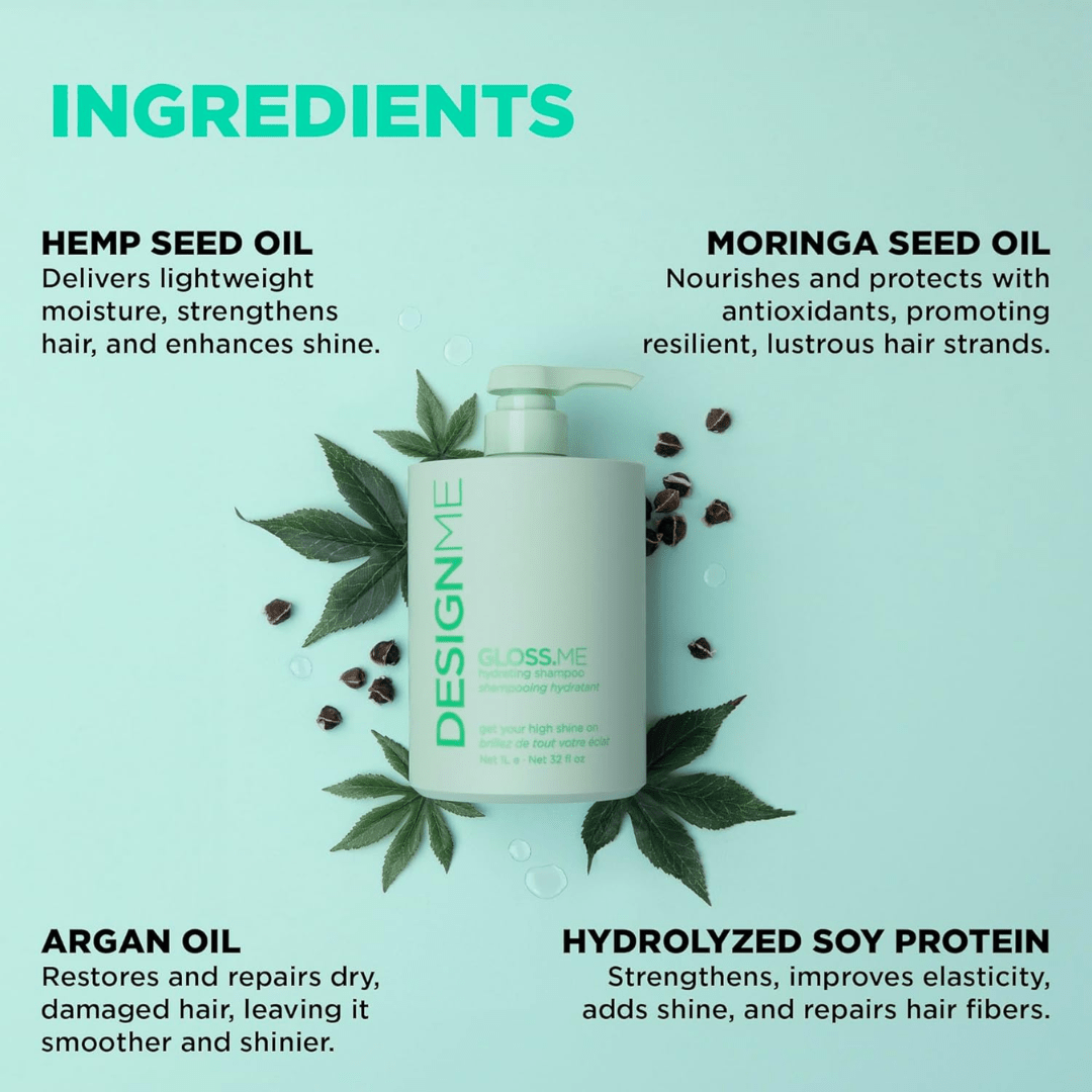 DesignMe_Gloss Me Hydrating Shampoo_Cosmetic World