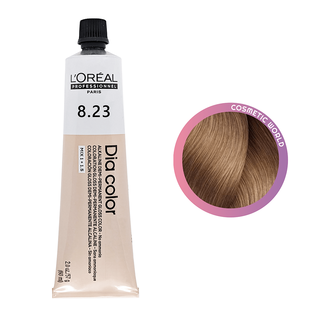 L'OREAL - DIA COLOR_Dia Color 8.23/8VG Light Blonde Violet Gold_Cosmetic World