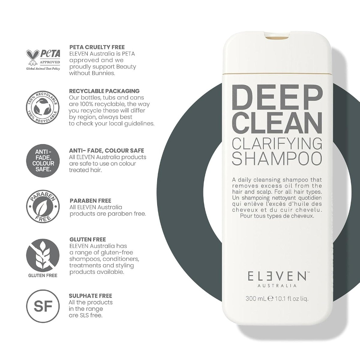 Eleven Australia_Deep Clean Shampoo_Cosmetic World