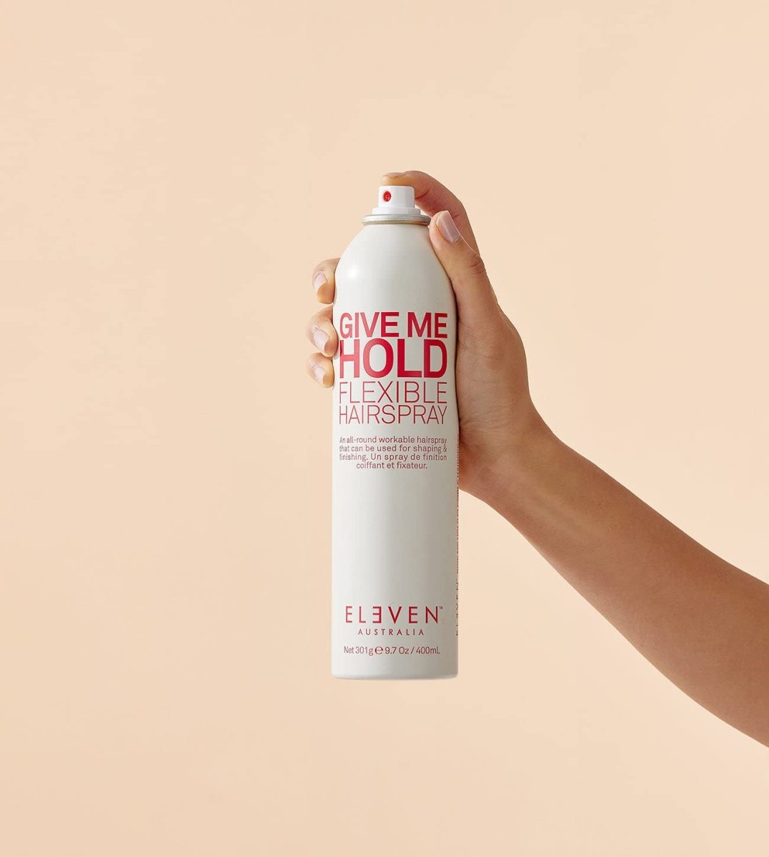 ELEVEN AUSTRALIA_Give Me Hold Flexible Hairspray_Cosmetic World
