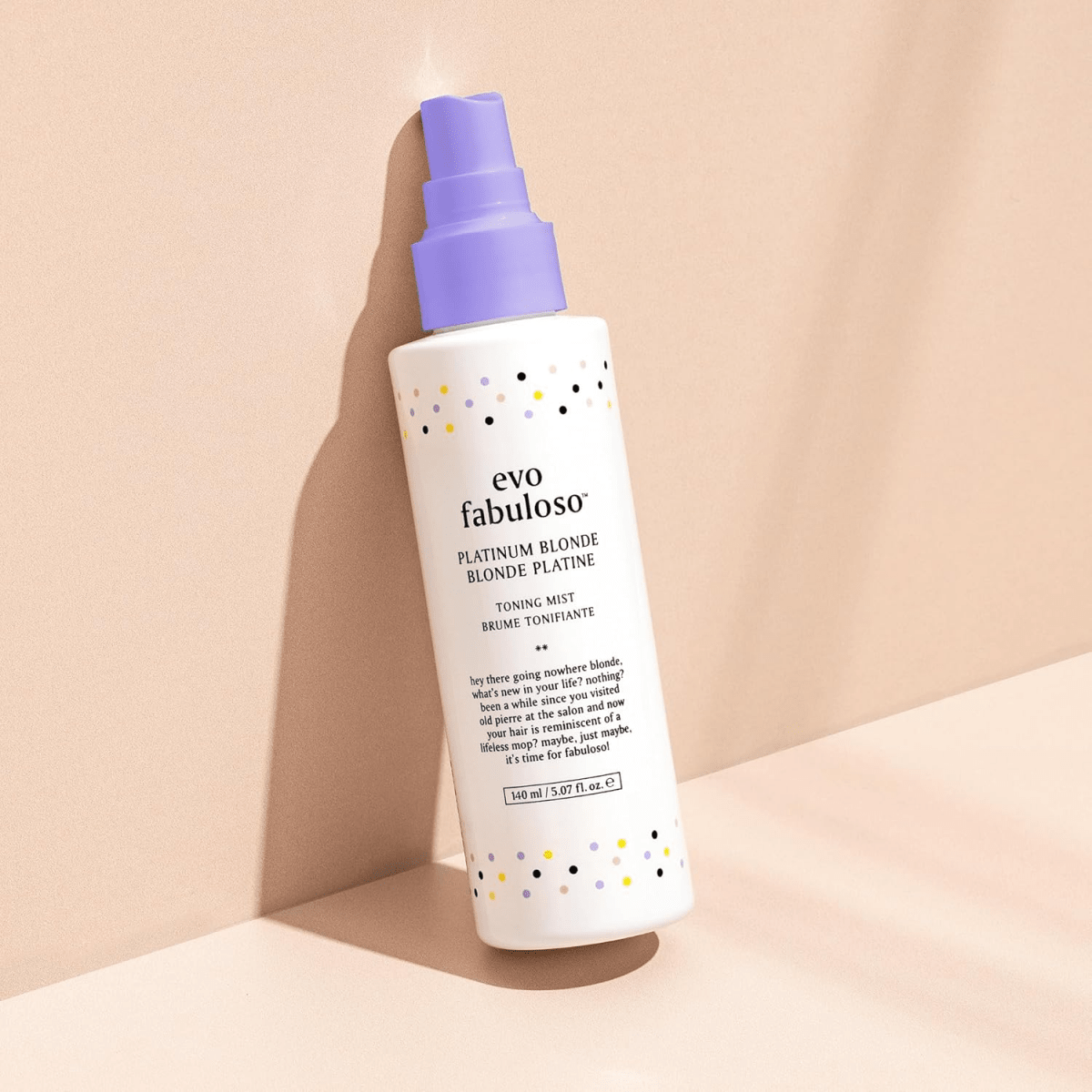 Evo_Fabuloso Platinum Blonde Toning Mist_Cosmetic World
