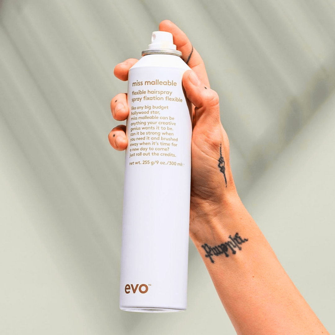 EVO_Miss Malleable Flexible Hairspray_Cosmetic World