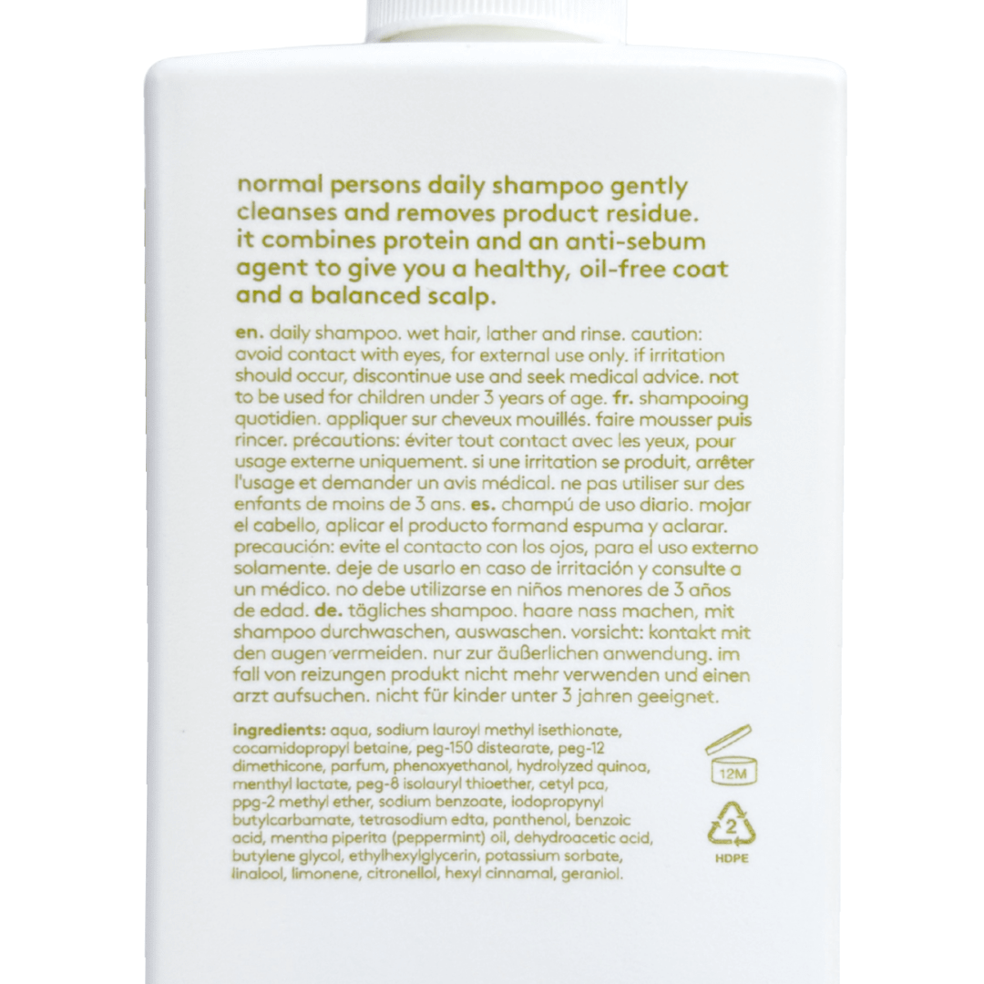 Evo_Normal Person Daily Shampoo_Cosmetic World