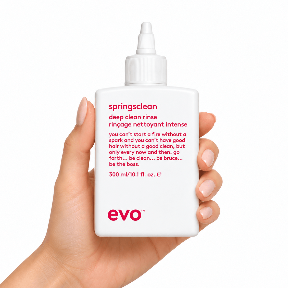 Evo_Springsclean Deep Clean Rinse_Cosmetic World