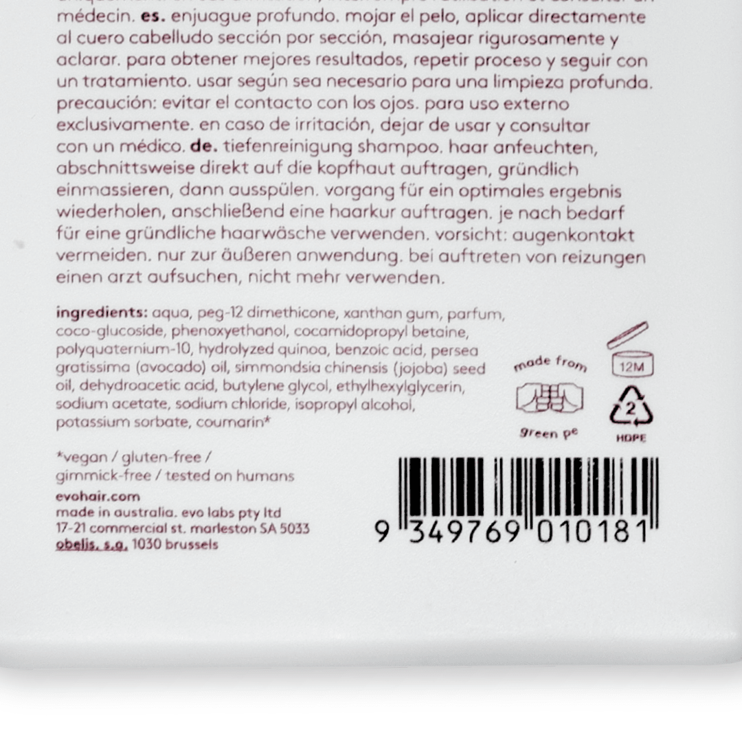 EVO_Springsclean Deep Clean Rinse_Cosmetic World